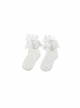 Rabbit Ear Lace Bow Knot Short Tube Japanese Cute Cotton Sweet Lolita Socks