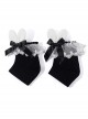 Rabbit Ear Lace Bow Knot Short Tube Japanese Cute Cotton Sweet Lolita Socks