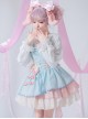 Candy Dreamland Series Lace-Up Shoulder Straps Macaron Color Detachable Bow-Knot Tailing Sweet Lolita Sleeveless Dress