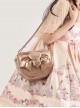 Little Apple Series Elegant Lovely Bowknot Heart Patent Leather Classic Lolita Portable Messenger Bag