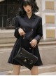 College Style Elegant Uniform Bowknot Exquisite Small Square Bag School Lolita Portable Shoulder Bag