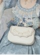 Elegant Simple Bronzing Printed Envelope Bag Classic Lolita Hand Bag