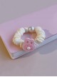 Plush Cat'S Paw Pink Bow-Knot Sweet Lolita Hair Clip