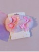 Solid Color Simple Plush Cute Bow Knot Sweet Lolita Hair Clip