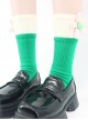 Three-Dimensional Cartoon Flowers Contrasting Color Sweet Lolita Socks