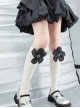 Sweet Summer Thin Chiffon Exaggerated Flower Decoration Personality Classic Lolita Socks