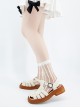 Summer Transparent Polka Dot Ultra-Thin Sweet All-Match Classic Lolita Socks