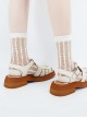 Summer Transparent Polka Dot Ultra-Thin Sweet All-Match Classic Lolita Socks