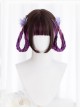 Triple Sonata Series Ji Fa Double Layer Gradient Long Straight Hair Classic Lolita Wig