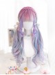 Fang Fang Series With Braid Roman Curly Sideburns Multi-Color Long Curly Hair Classic Lolita Wig