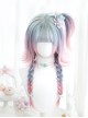 BK709 Series Eversion Jellyfish Head Gradient Short Long Hair Sweet Lolita Wig