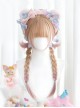 BK709 Series Eversion Jellyfish Head Gradient Short Long Hair Sweet Lolita Wig