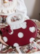 Small Mushroom Series Cartoon Red Small Mushroom Design Rustic Sweet Lolita Portable Messenger Shoulder Bag