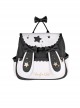 Xingyue Rabbit Series Japanese Style Cute Star Print Rabbit Ears Sweet Lolita Portable Backpack