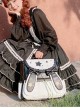 Xingyue Rabbit Series Japanese Style Cute Star Print Rabbit Ears Sweet Lolita Portable Backpack