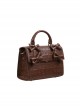 Solid Color Dessert Embossed Bow-Knot Decorated Portable Messenger Bag Classic Lolita Bag