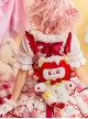 Plush Cartoon Cute Embroidered Little Sheep Bowknot Stars Sweet Lolita Shoulder Messenger Bag