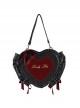 Sweetheart Candy Series Love Japanese Embroidery Soft Girl Bowknot Decoration Classic Lolita Shoulder Messenger Bag
