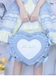 Sweetheart Candy Series Love Japanese Embroidery Soft Girl Bowknot Decoration Classic Lolita Shoulder Messenger Bag