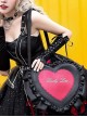 Sweetheart Candy Series Love Japanese Embroidery Soft Girl Bowknot Decoration Classic Lolita Shoulder Messenger Bag