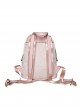 Little Bear Print Love Little Bear Zipper Design Adjustable Shoulder Strap Classic Lolita Backpack