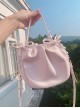 Small Ruannuo Series Simple Cloud Bag Casual Versatile Classic Lolita Portable Shoulder Messenger Bag