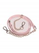 Pink-Blue Two-Color Three-Dimensional Imitation Camera Bag Black Love Embroidery Star Printing Bead Chain Classic Lolita Crossbody Shoulder Bag