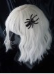 Halloween Hand Embroidered Spider Horror Gothic Lolita Hair Clip