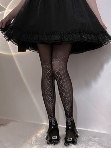 Black Cute Lolita Web Stockings – Rags n Rituals