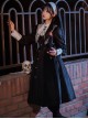 Twilight Prayer Series Nun Style False Collar Detachable Early Spring Retro Lantern Sleeve Gothic Lolita Long Sleeve Dress