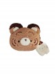 Tiger Cub And Teeth Series Plush Little Tiger Embroidery Cute Teeth Sweet Lolita Handheld Shoulder Messenger Bag