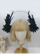 Vintage Angel Demon Halo Wings Shapeable Classic Lolita Headgear