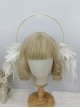 Vintage Angel Demon Halo Wings Shapeable Classic Lolita Headgear