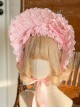 Pink Retro Elegant Bow-Knot Decorated Lace Gorgeous Sweet Lolita Headband