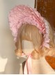 Pink Retro Elegant Bow-Knot Decorated Lace Gorgeous Sweet Lolita Headband