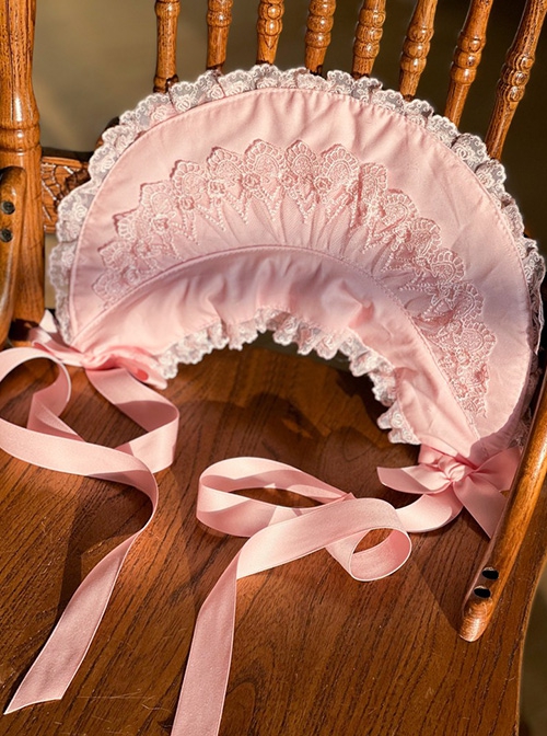 Pink Retro Elegant Bow-Knot Decorated Lace Gorgeous Sweet Lolita Headband