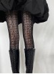 Classic Lolita Spring Summer Multicolor Lace Sexy Thin Fishnet Bottoming Pantyhose