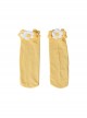 Yellow-White Woven Small Flower Decoration Sweet Preppy Style Retro Classic Lolita Socks