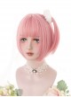 Japanese Cute Daily Short Hair BOBO Head Short Straight Hair Sweet Lolita Wig