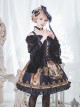 Prophetic Poem Series Multicolor Vintage Cotton Print JSK Classic Lolita Sleeveless Dress