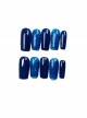 Blue Star Moon Heart-Shaped Sequins Handmade Detachable Finished Manicure Nail Pieces