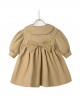 British College Style Spring Khaki Doll Collar Casual Windbreaker School Lolita Kids Long-Sleeved Coat