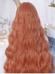 Country Style Orange Fashion Sweet Natural Long Curly Hair Sweet Lolita Wig