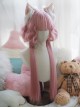 Sweet Lolita Multicolor Jellyfish Head Short Curly Hair Cute Air Bangs Wig