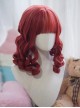 Vintage French Court Gorgeous Roman Roll Multicolor Short Curly Classic Lolita Wig