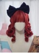 Vintage French Court Gorgeous Roman Roll Multicolor Short Curly Classic Lolita Wig