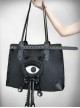 Little Monster Metal Chain Decoration Personalized Large-Capacity Daily Punk Lolita Portable Shoulder Bag