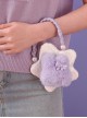 Mini Star Purple Cute Plush Rabbit Bowknot Decoration Versatile Sweet Lolita Coin Purse