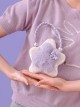 Mini Star Purple Cute Plush Rabbit Bowknot Decoration Versatile Sweet Lolita Coin Purse