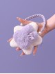 Mini Star Purple Cute Plush Rabbit Bowknot Decoration Versatile Sweet Lolita Coin Purse